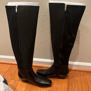 Naturalizer Black Over the Knee Boots